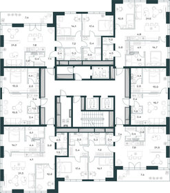 Квартира 117,7 м², 3-комнатная - изображение 2
