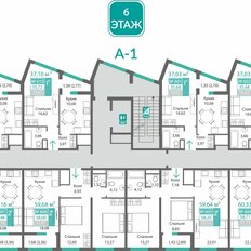 Квартира 58,2 м², 2-комнатная - изображение 2