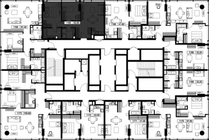 Квартира 62,8 м², 2-комнатная - изображение 3