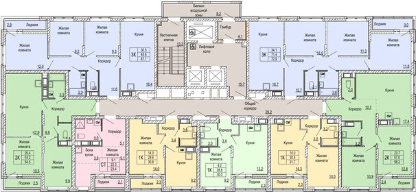 Квартира 30 м², 1-комнатная - изображение 2