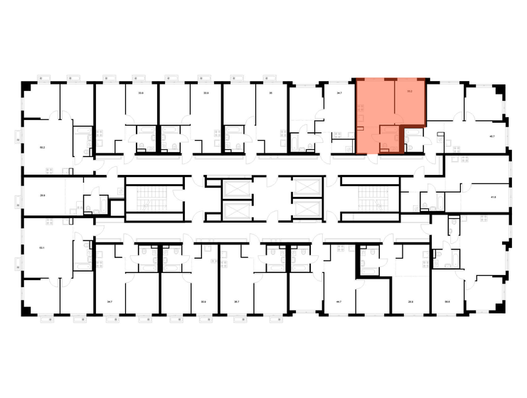 30,4 м², 1-комнатная квартира 7 099 999 ₽ - изображение 133