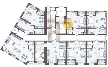 Квартира 58,7 м², 1-комнатные - изображение 2