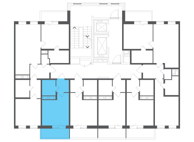 27,6 м², апартаменты-студия 5 740 800 ₽ - изображение 80