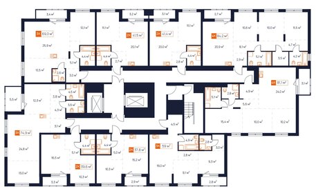 Квартира 84,2 м², 3-комнатная - изображение 2