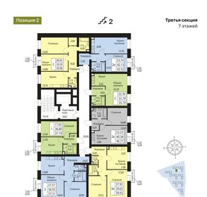 Квартира 36 м², 1-комнатная - изображение 1