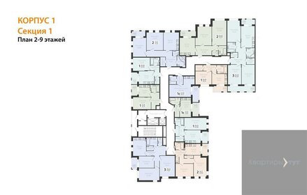 Квартира 33,2 м², 1-комнатная - изображение 2