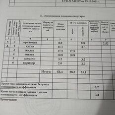 Квартира 53,4 м², 2-комнатная - изображение 2