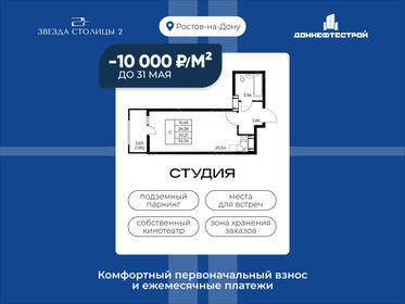 Квартира 32,1 м², студия - изображение 1