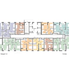 Квартира 63,2 м², 2-комнатная - изображение 2