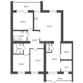 Квартира 135 м², 3-комнатная - изображение 5