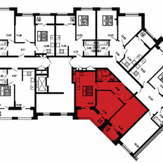 Квартира 62,9 м², 2-комнатная - изображение 2
