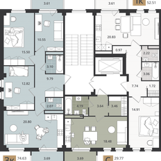 Квартира 29,8 м², студия - изображение 3