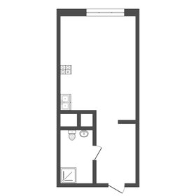 Квартира 17,8 м², студия - изображение 1