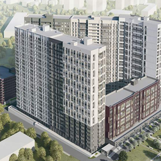 Квартира 34,7 м², 1-комнатная - изображение 3