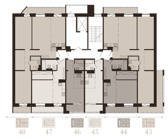 Квартира 99,6 м², 3-комнатная - изображение 2