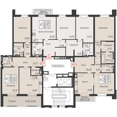 Квартира 78,6 м², 2-комнатная - изображение 2