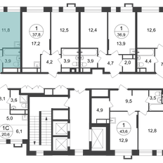 Квартира 55,9 м², 2-комнатная - изображение 2