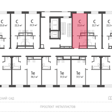 Квартира 23 м², студия - изображение 2
