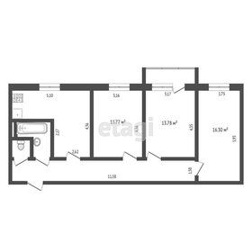 Квартира 82,3 м², 3-комнатная - изображение 3