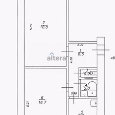 Квартира 51,5 м², 2-комнатная - изображение 4