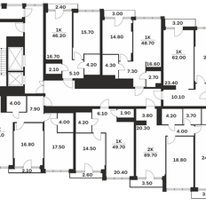 Квартира 76,1 м², 2-комнатная - изображение 3