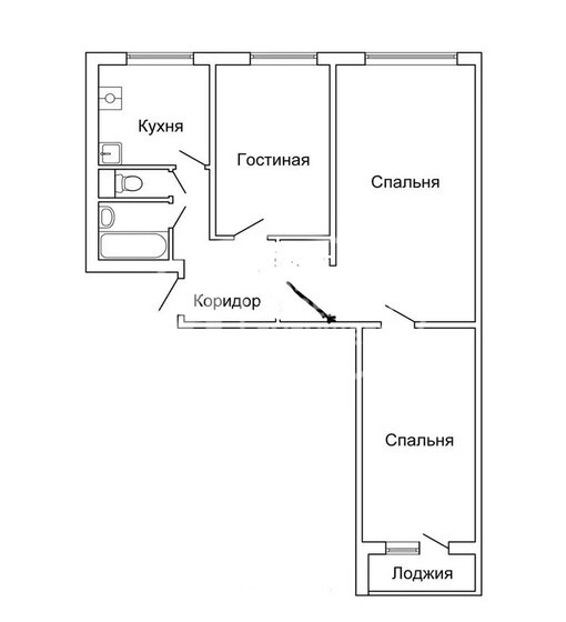 60,8 м², 3-комнатная квартира 2 700 000 ₽ - изображение 31