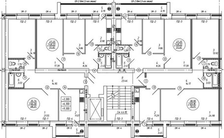 Квартира 68,3 м², 2-комнатная - изображение 1