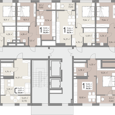 Квартира 38,1 м², 1-комнатная - изображение 2