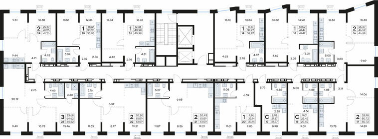 Квартира 46,6 м², 2-комнатная - изображение 2