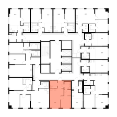 Квартира 37,8 м², 1-комнатная - изображение 2