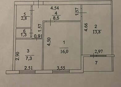 Квартира 49,7 м², 2-комнатная - изображение 4