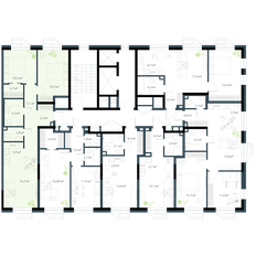 Квартира 66,4 м², 3-комнатная - изображение 2