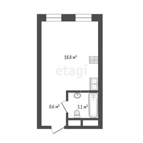 Квартира 22,5 м², студия - изображение 1