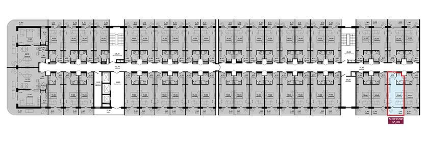 Квартира 36,3 м², студия - изображение 2