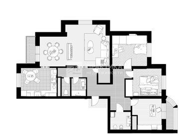Квартира 108,9 м², 4-комнатная - изображение 1