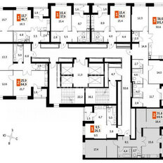 Квартира 69,6 м², 2-комнатная - изображение 2