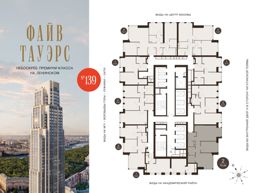 Квартира 75,5 м², 2-комнатная - изображение 2