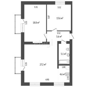 Квартира 75 м², 3-комнатная - изображение 1