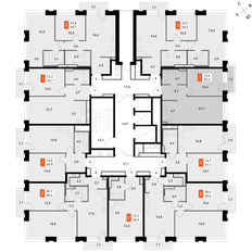 Квартира 45,4 м², 2-комнатная - изображение 4