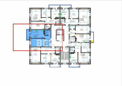 Квартира 51,1 м², 1-комнатная - изображение 1