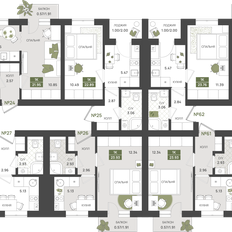 Квартира 23,2 м², 1-комнатная - изображение 3