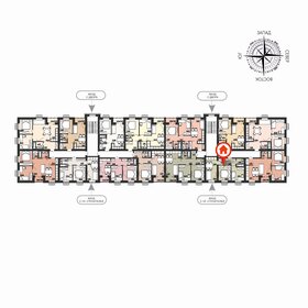Квартира 43,6 м², 3-комнатная - изображение 3