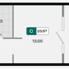 Квартира 23,6 м², студия - изображение 2
