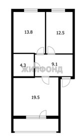 Квартира 59,2 м², 2-комнатная - изображение 1