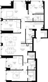 Квартира 158,7 м², 5-комнатная - изображение 2