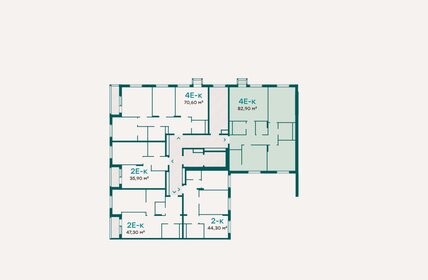 Квартира 82,7 м², 3-комнатная - изображение 2