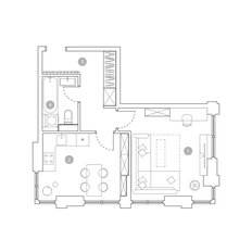 Квартира 42,1 м², 1-комнатная - изображение 3