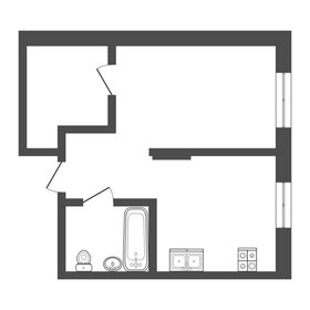 Квартира 38 м², 1-комнатная - изображение 1