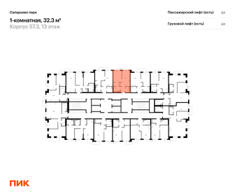 Квартира 32,3 м², 1-комнатная - изображение 2