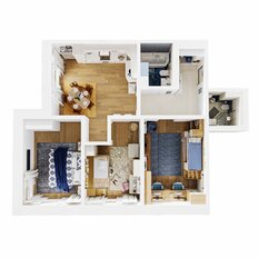 Квартира 90,3 м², 3-комнатная - изображение 2